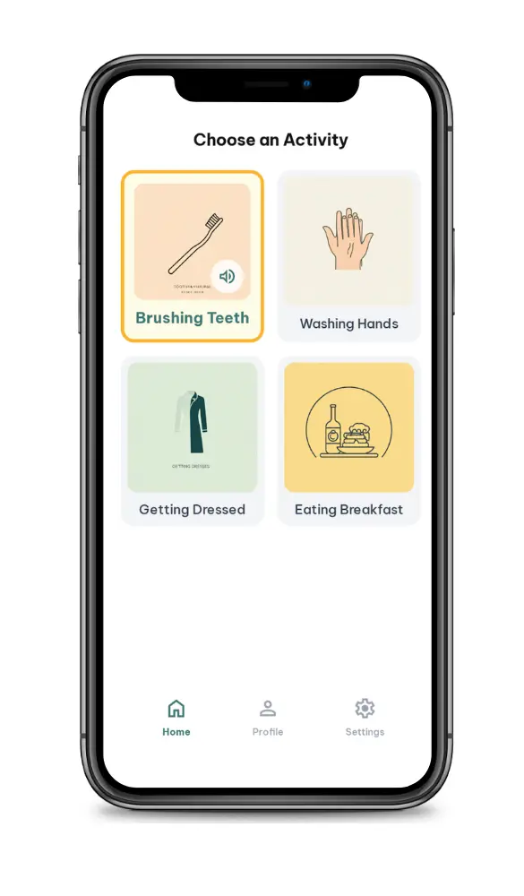 Activity home screen